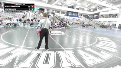 45 lbs Placement (4 Team) - Brigston Morrill, Utah Gold vs Colt Russell, Idaho 1