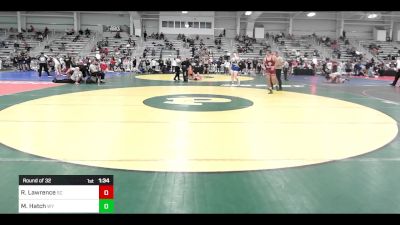 182 lbs Round Of 32 - Reese Lawrence, SC vs Morgan Hatch, WY