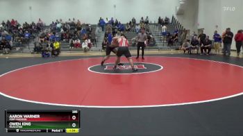 285 lbs Round 1 - Aaron Warner, Fort Madison vs Owen King, Muscatine