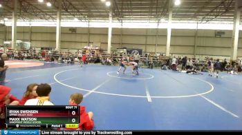 85 lbs Cons. Round 3 - Maxx Watson, Sandpoint Middle School vs Ryan Swensen, Upper Valley Aces