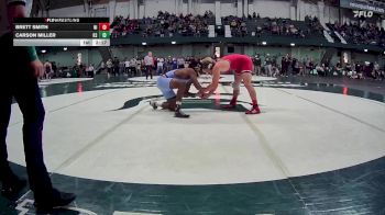 165 lbs Quarterfinal - Brett Smith, Northern Illinois vs Carson Miller, Kent State