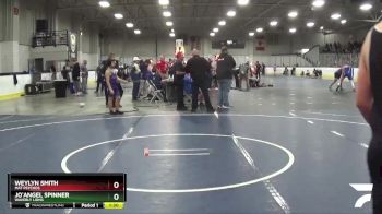 183 lbs Quarterfinal - Ryker Tullis, Harper Creek Youth Wrestling vs A` Zaria Lane, Dundee WC