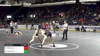 120 lbs Consolation - Nicky Olmstead, Newberg vs Reece LeCompte, Edmonds-Woodway