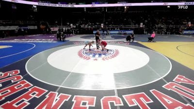 132 lbs Champ. Round 1 - Kelly Mahecha, Arlington vs Carmen Bishop, Groton