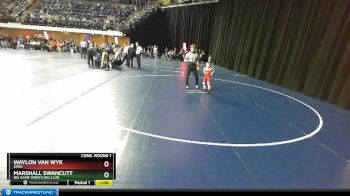 56 lbs Cons. Round 1 - Waylon Van Wyk, Iowa vs Marshall Swancutt, Big Game Wrestling Club