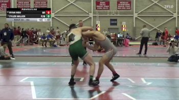 184 lbs Champ. Round 1 - Ryan Hsu, Worcester Polytechnic vs Tyler Miller, Plymouth State