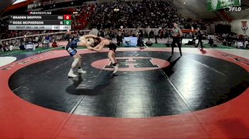 4A 106 lbs Cons. Semi - Braden Griffith, Fruitland vs Ross McPherson, Bear Lake