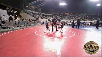 46 lbs Consi Of 16 #1 - Pryor Arnold, Cowboy Wrestling Club vs Kaiden Kukurich, L-Town Titans