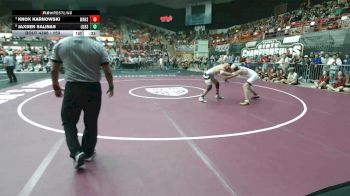 150 lbs 3rd Place Match - Jaxsen Salinas, Ulysses HS vs Knox Karnowski, Wamego HS