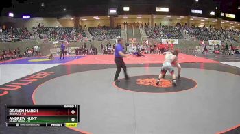 140 lbs Round 2 (4 Team) - Andrew Hunt, Grant Union vs Draven Marsh, Nestucca