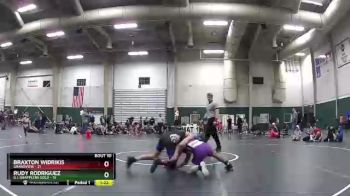 110 lbs Round 4 (6 Team) - Braxton Widrikis, Grandview vs Rudy Rodriguez, G.I. Grapplers Gold