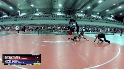 138 lbs Cons. Round 2 - Davion Wilson, Mat Rat Wrestling Club Raytown vs Wyatt Cullen, Team Central Wrestling Club