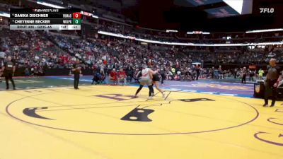 G235-4A 3rd Place Match - Danika Dischner, Yuma Girls vs Cheyenne Becker, Woodland Park Girls
