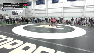 E-190 lbs Round Of 32 - RJ (Ronald) Robinson III, IL vs Emerson Murphy, WV
