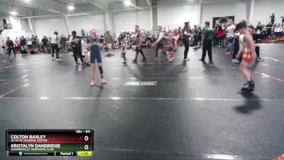 101 lbs Round 2 - Kristalyn Dandridge, Summerville Takedown Club vs Colton Baxley, KC Elite Training Center