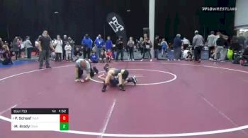 75 lbs Semifinal - Paul Schaaf, Tulpehocken vs Michael Brady, Council Rock South