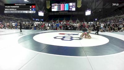 157 lbs Cons. Sub-rd Of 32 - Tyler Parmeter, MI vs Niko Rotella, NE