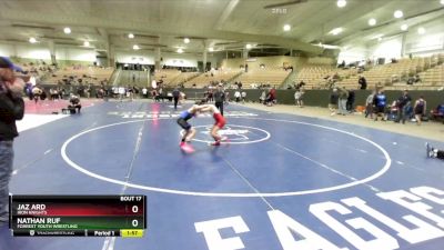 100 lbs Champ. Round 2 - Jaz Ard, Iron Knights vs Nathan Ruf, Forrest Youth Wrestling