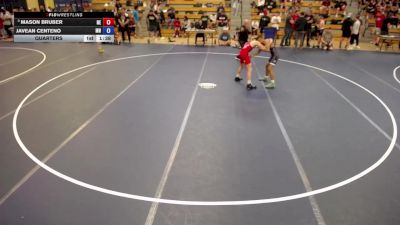 106 lbs Quarters - Mason Bruber, NE vs Javean Centeno, MN