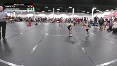 56 lbs Round 3 (6 Team) - Jameson Trausch, Xtreme Team White vs Connor Peat, Mat Warriors