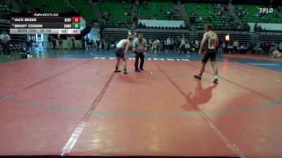 7A 150 lbs Cons. Semi - Jack Besse, Hewitt-Trussville vs Brady Coggin, Oak Mountain