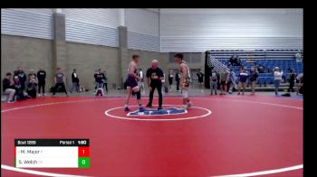 168 lbs Quarterfinal - Michael Major, Carmel Usa Wrestling vs Stanton `Joel` Welch, St. Francis Desales