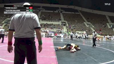 7A 157 lbs Quarterfinal - Clayton Williams, Daphne vs Peter Kalisky, Prattville