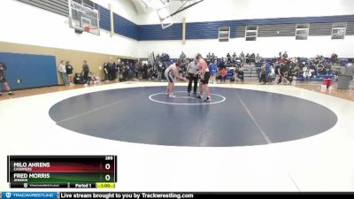 285 lbs Cons. Round 1 - Fred Morris, Jenkins vs Milo Ahrens, Cashmere