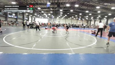 119 lbs Round Of 32 - Brennen Veverka, PA Revival - MS vs Clark McDowell, Indiana Outlaws Gold - MS