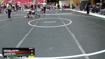 64 lbs Round 1 (6 Team) - Mitchell Waters, Kansas Mayhem vs Quentin Neal, SlyFox Black