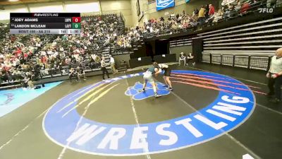 6A 215 lbs Champ. Round 1 - Landon Mclean, Layton vs Joey Adams, Lone Peak