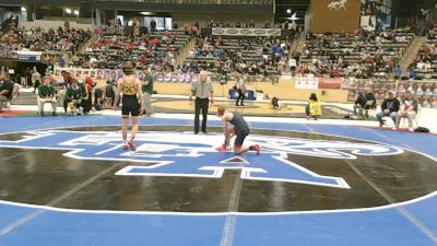 113 lbs Champ. Round 1 - Jeremy Mollett, Martin County High School vs James Diaz, St. Xavier