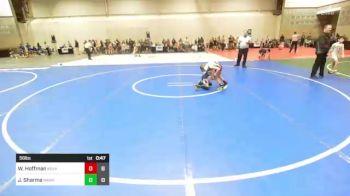 56 lbs Rr Rnd 5 - Walker Hoffman, Kraken vs Jaisen Sharma, Warhawks Wrestling Inc.