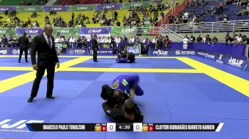 Clayton Guimarães Barreto Hanken vs Marcelo Paulo Tomazoni 2025 Brasileiro Jiu-Jitsu IBJJF