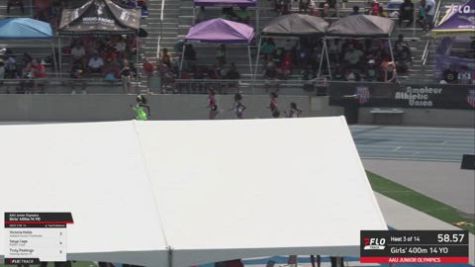 2026 AAU Junior Olympic Games - Youth Girls' 400m, Semi-Finals 4 - Age 14