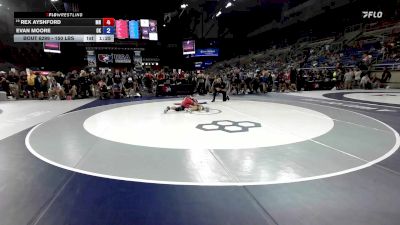 150 lbs Cons. Sub-rd Of 64 - Rex Ayshford, MN vs Evan Moore, OK