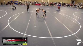 120 lbs Champ. Round 1 - Joey Calvillo Jr., Minnesota vs Brenden Marstein, Highway Wrestling