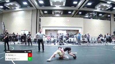 65 lbs Quarterfinal - Ray Ray Gomez, Paw vs Ace Rodriguez, Gold Rush Wr Ac