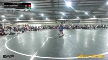 175 lbs Quarterfinal - Isaiah Joe Foster, Best Trained Wrestling vs Braylon Pulley, Higher Calling Wrestling Club