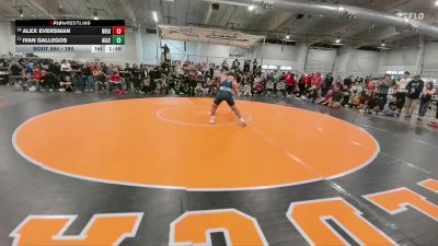 190 lbs Champ. Round 2 - Ivan Gallegos, Air Academy vs Alex Eversman, Brighton