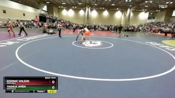 132 lbs Cons. Round 6 - Yashua Amen, Whitfield vs Dominic Wilson, Rockwall