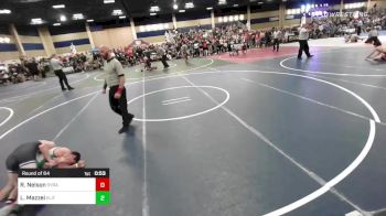 106 lbs Round Of 64 - Ryker Nelson, Syracuse WC vs Levi Mazzei, Elite Force