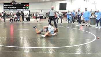 133 lbs Consi Of 8 #1 - Marco Tocci, North Carolina vs Luke Passarelli, Davidson