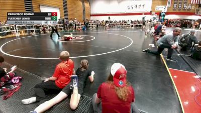 75A Semifinal - Fletcher Lewis, Thermopolis Middle School vs Francisco Roman, Riverton Middle School