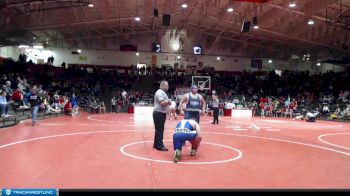 285 lbs Champ. Round 2 - Robert Eisert, Greensburg vs Clayton Bolser, Franklin County