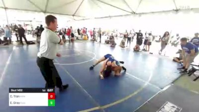 144 lbs Consi Of 8 #1 - Christopher Tran, Mira Mesa HS vs Evan Gray, Chino WC