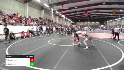 165 lbs Consolation - Trenton Hardy, Mingus Mountain Wrestling Club vs Jacob Belt, Durango Wrestling Club