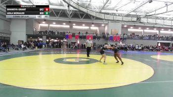 165 lbs Consi Of 8 #1 - Shanoya Grant, Bridgeport Co-op vs Leila Morales, Middletown
