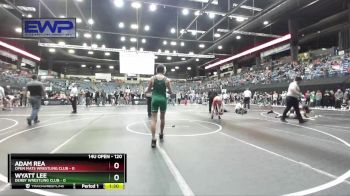 120 lbs Champ. Round 1 - Adam Rea, Open Mats Wrestling Club vs Wyatt Lee, Derby Wrestling Club