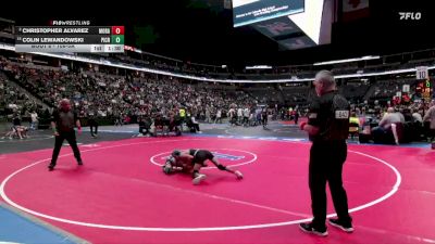 106-5A Champ. Round 1 - Colin Lewandowski, Pine Creek vs Christopher Alvarez, Mountain Range